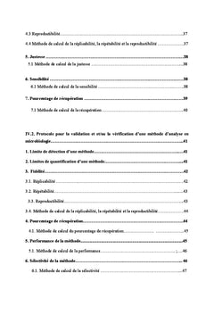 Validation des méthodes analytiques