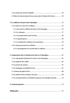 La souffrance des justes dans la littérature apocalyptique