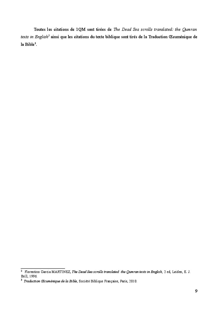 La souffrance des justes dans la littérature apocalyptique