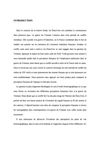 La guerre americaine au Vietnam dans l'historiographie française