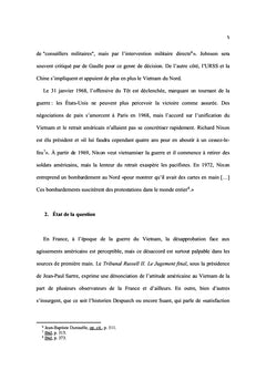 La guerre americaine au Vietnam dans l'historiographie française