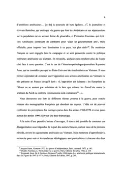 La guerre americaine au Vietnam dans l'historiographie française