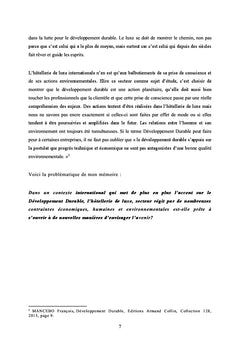 HOtellerie de luxe: un developpement durableen marche