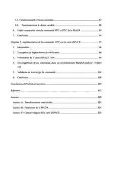 Commande prédictive d'un moteur asynchrone à double alimentation