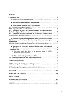 Lipogenese de la paroi arterielle
