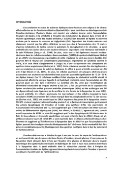 Lipogenese de la paroi arterielle