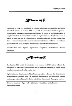 Traitement des eaux usées par coagulation-électroflottation