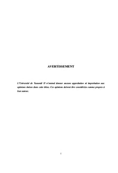 Le differentiel de financement entre Pe et Me au Cameroun