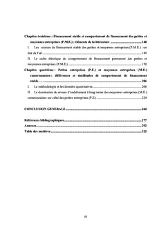 Le differentiel de financement entre Pe et Me au Cameroun
