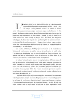 Generation des operateurs ETL A base de transformation de modeles