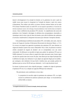 Generation des operateurs ETL A base de transformation de modeles