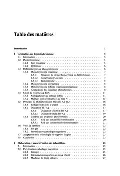Synthèse par pulvérisation magnétron et caractérisation de couches minces nanocomposites photochromes