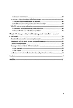 Externalisation des missions de gestion immobilière