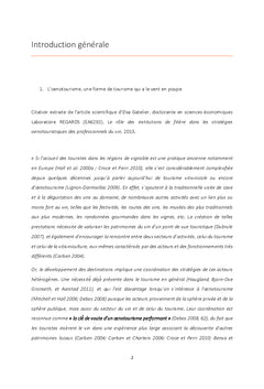 Le developpement de la destination oenotourisme en Val de Loire