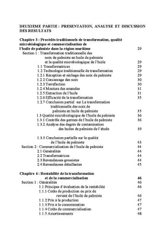 Transformation traditionnelle et commercialisation de l'huile de palme