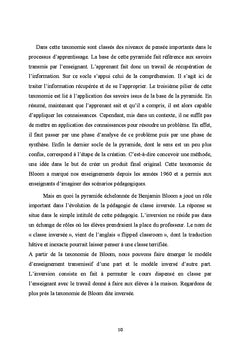 La classe inversee