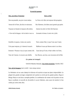 De L'Ombre à la Lumière