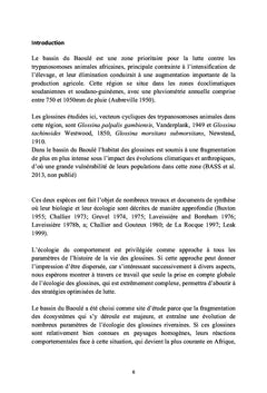 role epidemiologique et genotypage des populations de glossines