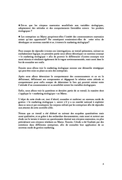 Le Marketing écologique au Maroc