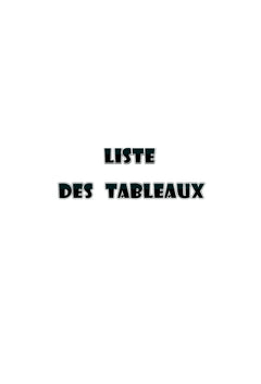 Preparation et caracterisation de trois catalyseurs