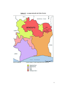 Histoire du catholicisme en pays senoufo de cote d'Ivoire 1904-1977