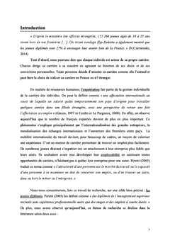 L'expatriation des jeunes diplOmes
