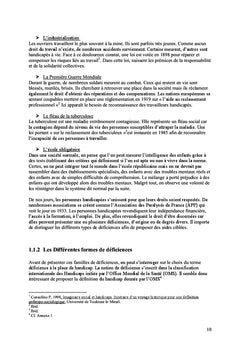 Tourisme et Handicap: Quelle dynamique de territoire?