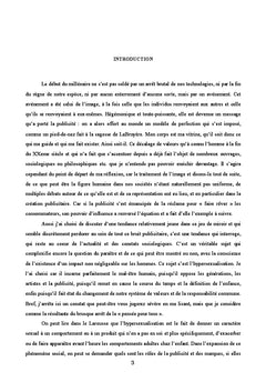 L'Hypersexualisation en Publicité