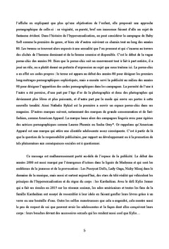 L'Hypersexualisation en Publicité