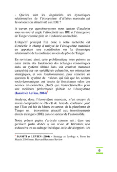 Rôle de la confiance dans l'attractivité territoriale aux IDE