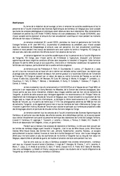 Diagnostic de la fertilité des sols en cuvette centrale congolaise