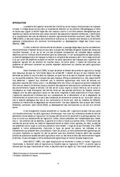 Diagnostic de la fertilité des sols en cuvette centrale congolaise