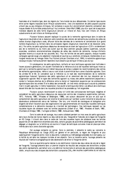 Diagnostic de la fertilité des sols en cuvette centrale congolaise