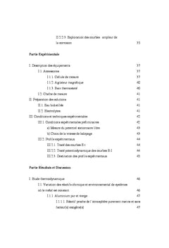 Comportement electrochimique de l'aluminium pur et silice