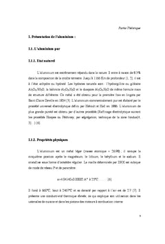 Comportement electrochimique de l'aluminium pur et silice