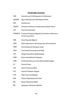 Prise en charge des cas suspects d'Ebola