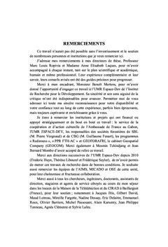 Amenagement foncier rural et juxtaposition des usages au Gabon