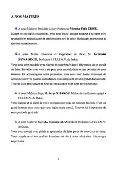 Gestion de la qualite au Laboratoire Commun de Microbiologie (Senegal)