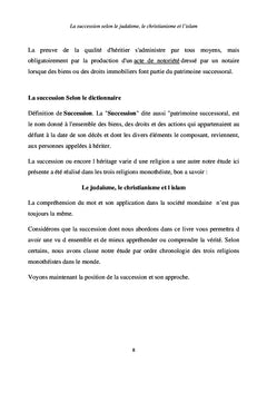 La succession