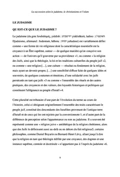 La succession