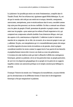La succession
