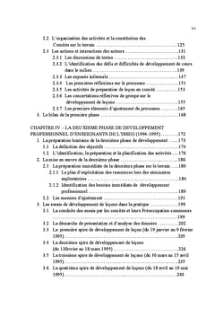 Une démarche de développement professionnel d'enseignants chercheurs