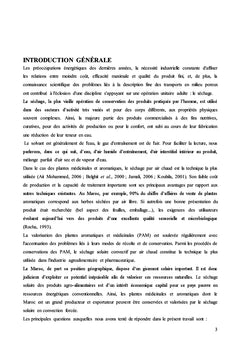 Procedes de conservation de plante d'interet pharmaceutique/aromatique
