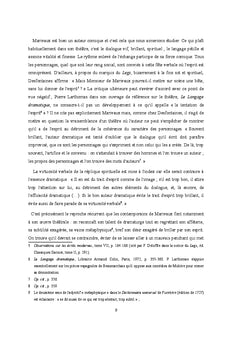 L'esprit dans le théâtre de Marivaux