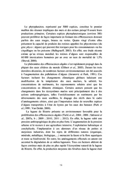 Dynamique des microalgues nuisibles dans la lagune de Bizerte