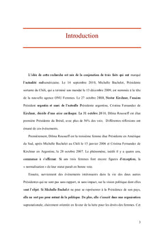 Devenir présidente en Amérique du Sud