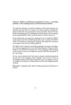 modele SBUC et estimation par reseau neuronal artificiel