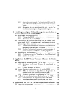 modele SBUC et estimation par reseau neuronal artificiel