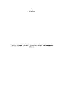 Implications Macroeconomiques de la Politique Monetaire de la RDC