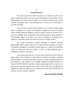 Implications Macroeconomiques de la Politique Monetaire de la RDC